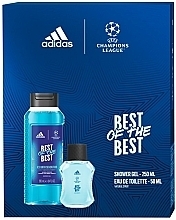 Adidas UEFA 9 Best Of The Best - Set (edt/50ml + sh/gel/250ml) — photo N1