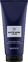 Fragrances, Perfumes, Cosmetics Shower Gel-Shampoo - The Body Shop White Musk for Men Hair & Body Wash