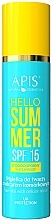 Fragrances, Perfumes, Cosmetics Facial Spray with Cellular Nectar SPF15 - APIS Hello Summer