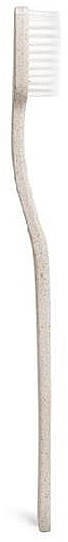 Biodegradable Toothbrush, beige - IDC Institute ECO Toothbrush — photo N1