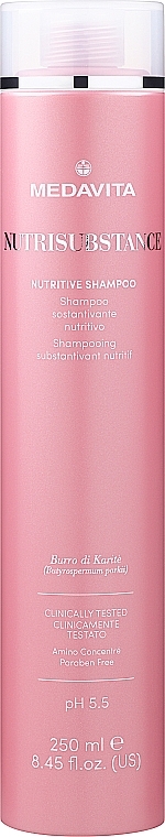 Nourishing & Moisturising Shampoo for Dry Hair - Medavita Nutrisubstance Nutritive Shampoo — photo N5