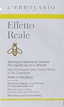 Intensive Nourishment Shampoo for Dry & Brittle Hair - L'Erbolario Real Effect Shampoo Intense Nourishment (sample) — photo N1