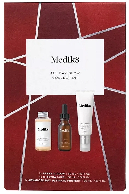 Set - Medik8 All Day Glow Collection (tonic/50ml + ser/30ml + cr/50ml) — photo N1