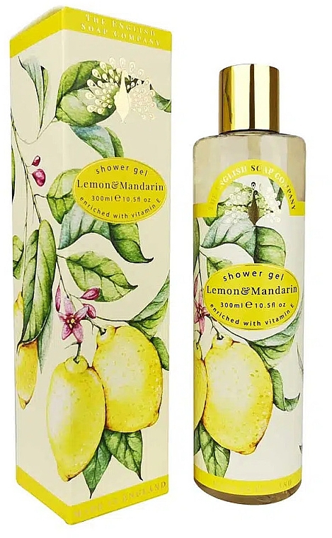 Lemon & Mandarin Shower Gel - The English Soap Company Lemon & Mandarin Shower Gel — photo N8