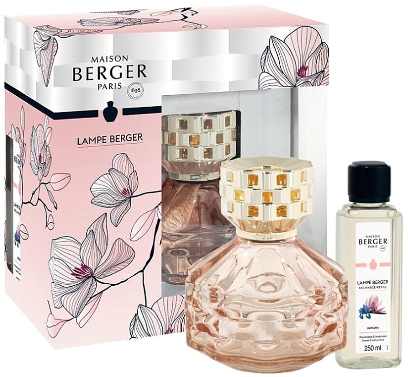 Set - Maison Berger Lampe Bolero Nude Liliflora (lamp/1pcs + refill/250ml) — photo N1