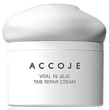 Fragrances, Perfumes, Cosmetics Repairing Face Cream - Accoje Vital in Jeju Time Repair Cream