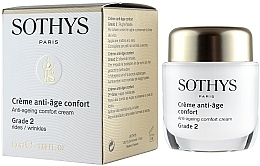 Fragrances, Perfumes, Cosmetics Cream for Normal and Dry Skin - Sothys Anti-Ageing Comfort Cream Grade 2 