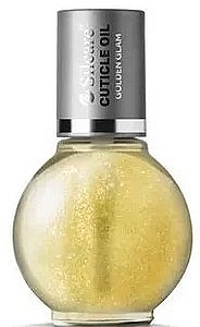 Cuticle Oil 'Gold Glamour' - Silcare Cuticle Oil Golden Glam — photo N1