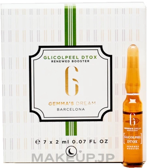 Revitalizing Face Booster - Gemma's Dream Glycolpeel Dtox Renew Booster Ampoules — photo 7 x 2 ml