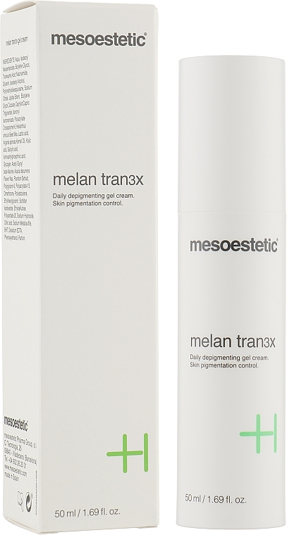 Depigmenting Gel Cream - Mesoestetic Melan Tran3x Daily Depigmenting Gel Cream — photo N2