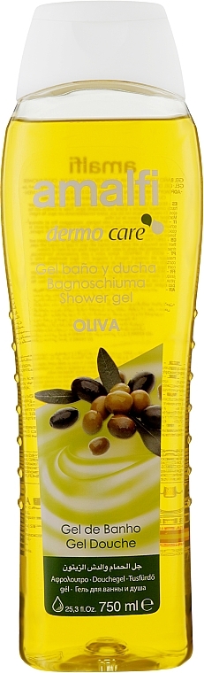 Bath & Shower Gel "Olive" - Amalfi Olive Shower Gel — photo N1