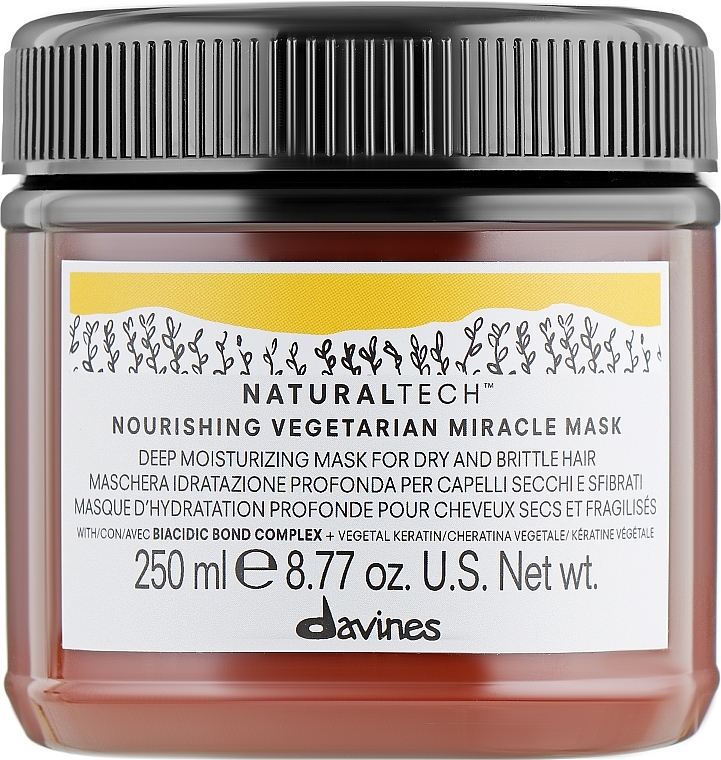 Nourishing Mask "Vegetarian Miracle" - Davines NT Nourishing Vegetarian Miracle Mask — photo N3