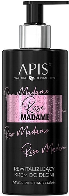 Revitalizing Hand Cream - APIS Professional Rose Madame Revitalizing Hand Cream — photo N2