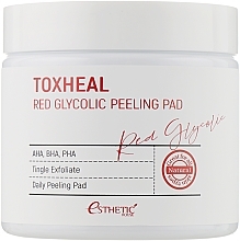 Cleaning Pads - Esthetic House Toxheal Red Glycolic Peeling Pad — photo N2