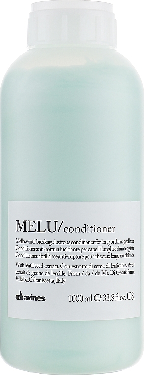 Brittle Hair Conditioner - Davines Melu Conditioner Anti-Rottura Lucidante — photo N5