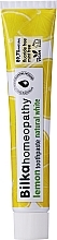 Homeopathic Toothpaste "Lemon" - Bilka Homeopathy Lemon Toothpaste — photo N1