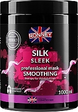 Silk Protein Hair Mask - Ronney Professional Silk Sleek Smoothing Mask — photo N3