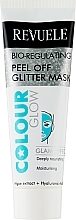 Bio-Regulating Peel-Off Mask - Revuele Color Glow Glitter Mask Pell-Off Bio-regulating — photo N1