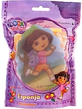 Fragrances, Perfumes, Cosmetics Kids Bath Sponge "Dora", 169-13, pink - Suavipiel Dora Bath Sponge