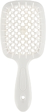 Fragrances, Perfumes, Cosmetics Hair Brush, white - Janeke Superbrush Small