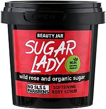 Fragrances, Perfumes, Cosmetics Softening Body Scrub "Sugar Lady" - Beauty Jar Softening Body Scrub
