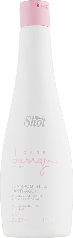 Repairing Collagen Shampoo - Shot Care Design Anti-Age Shampoo — photo N1