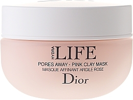 Pore-Shrinking Pink Clay Mask - Dior Hydra Life Pores Away Pink Clay Mask — photo N2