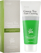 Face Cleansing Foam with Green Tea - 3W Clinic Green Tea Foam Cleansing — photo N1