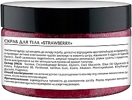 Strawberry Body Scrub - Lapush Strawberry Body Scrub — photo N2