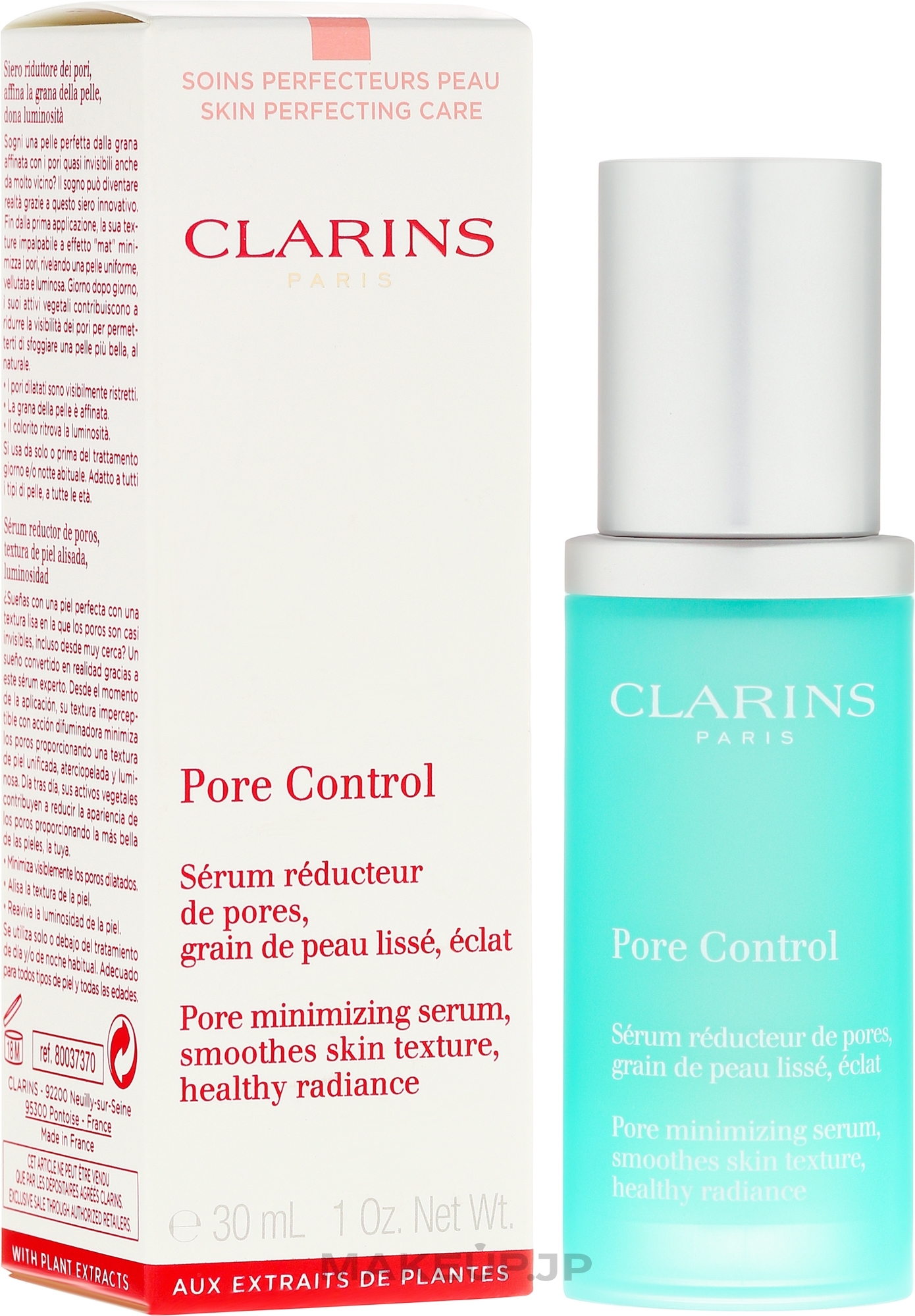 Pore-Shrinking Face Serum - Clarins Pore Control Pore Minimizing Serum — photo 30 ml