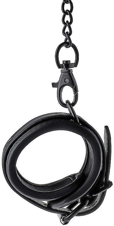 Handcuffs, black - Dream Toys Blaze Handcuff Black — photo N3