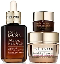 Fragrances, Perfumes, Cosmetics Set - Estee Lauder Nighttime Experts Repair + Firm + Hydrate (serum/30 + eye/gel/5ml + f/cr/15ml)