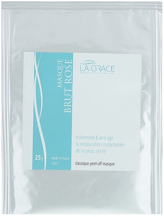 Alginate Mask 'Rose Brut' - La Grace Masque Brut Rose — photo N1