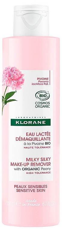 Micellar Water - Klorane Milky Silky Make-Up Remover With Organic Peony — photo N1