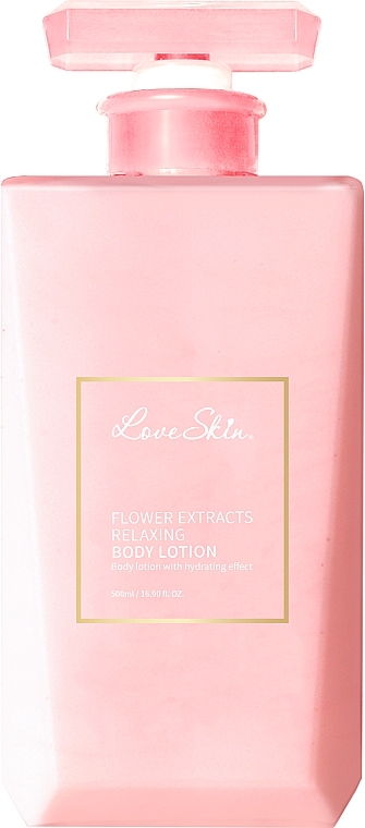 Relaxing Body Lotion with Flower Extracts - Love Skin Flower Extracts Relaxing Body Lotion — photo N1