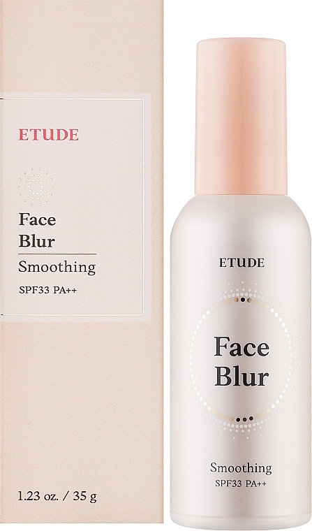 Makeup Base Cream - Etude Face Blur SPF33 PA++ Smoothing — photo N2