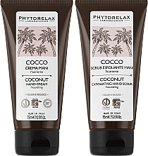 Set - Phytorelax Laboratories Coconut (h/cr/75ml + h/scrab/75ml) — photo N2