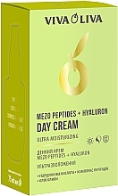 Ultra Hydration Day Face Cream - Viva Oliva Mezo Peptides + Hyaluron Day Cream Ultra Moisturizing SPF 15 — photo N3
