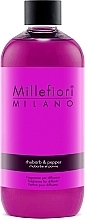 Reed Diffuser - Millefiori Milano Rhubarb & Pepper Fragrance Diffuser (refill) — photo N2