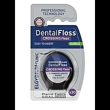 Dental Floss for Orthodontic Devices and Implants - Elgydium Clinic Dental Floss Crossing Floss Cool Mint — photo N1