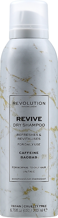 Refreshing & Revitalizing Dry Shampoo - Revolution Revive Refreshes & Revitalises Dry Shampoo — photo N2
