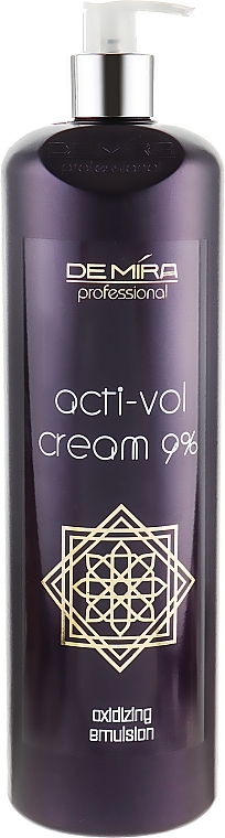 Oxidizing Emulsion 9% - Demira Professional Acti-Vol Cream — photo N8