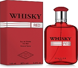 Evaflor Whisky Red For Men - Eau de Toilette — photo N2