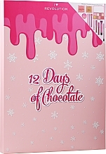 Fragrances, Perfumes, Cosmetics 12-Piece Advent Calendar - I Heart Revolution Advent Calendar 12 Days Of Chocolate