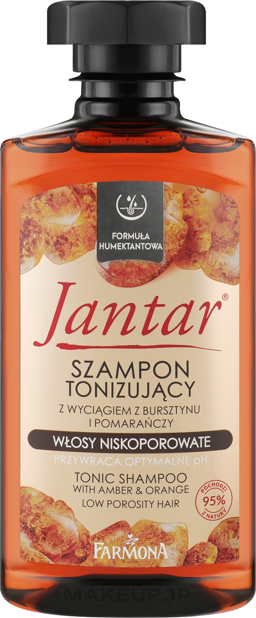 Toning Shampoo with Amber & Orange Extract - Farmona Jantar Toning Shampoo — photo 330 ml