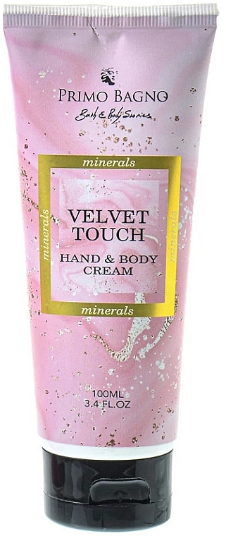 Hand & Body Cream - Primo Bath Velvet Touch Hand & Body Cream (tube) — photo N1