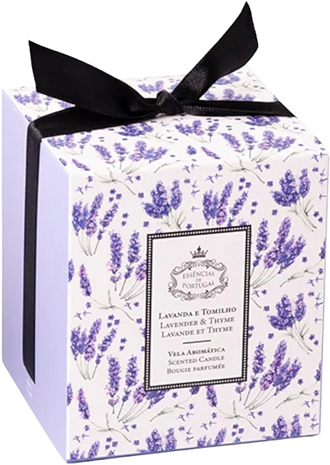 Lavender & Thyme Scented Candle - Essencias De Portugal Lavender & Thyme Scented Candle — photo N2