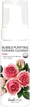 Face Cleansing Foam with Rose Extract - Look At Me Bubble Purifying Foaming Facial Cleanser Rose — photo N1