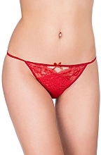 Women Thongs "Classic" F20015, red - Fleri — photo N1