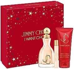 Fragrances, Perfumes, Cosmetics Jimmy Choo I Want Choo - Set (b/lot/100ml+edp/100ml+edp/mini/7.5ml)